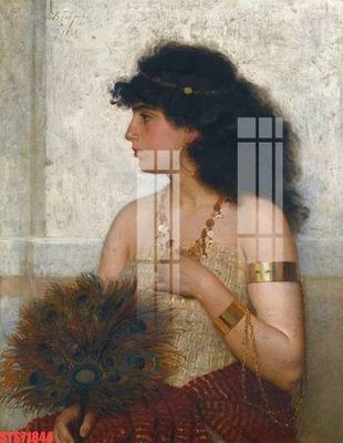 Tải file gốc in lụa Tranh sơn dầu phương tây tổng hợp STS71844 siêu nét