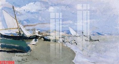 Download file Tranh sơn dầu phương tây tổng hợp STS71904 (gốc) in mica cao cấp