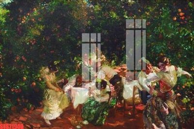 Tải file Tranh sơn dầu phương tây tổng hợp STS71940 (ảnh gốc) in gạch 3D