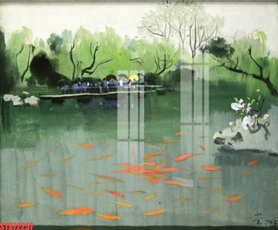 File gốc Tranh sơn dầu phương tây tổng hợp STS72257 (in mica) cắt laser