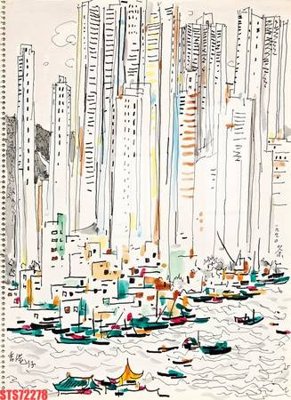 File tranh Tranh sơn dầu phương tây tổng hợp STS72278 (bản gốc) treo tường