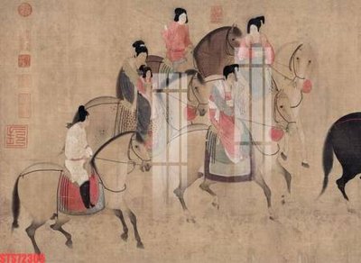 File PSD Tranh sơn dầu phương tây tổng hợp STS72305 (bản gốc) dễ dàng edit