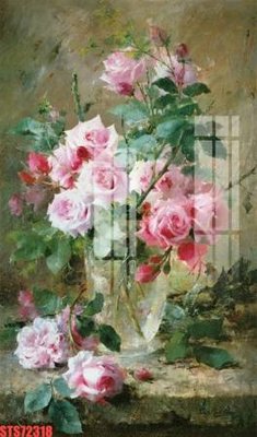 File tranh gốc Tranh sơn dầu phương tây tổng hợp STS72318 (bản quyền) Filetranh.com