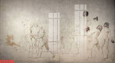 File tranh Tranh sơn dầu phương tây tổng hợp STS72394 (gốc) phong cách tối giản