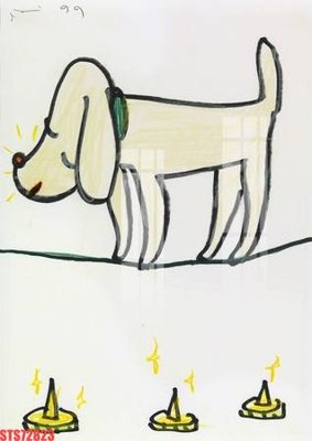 File in trần Tranh sơn dầu phương tây tổng hợp STS72823 (bản gốc) hoa văn