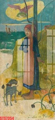 Download file gốc Tranh sơn dầu phương tây tổng hợp STS7354 (in mica) 3D