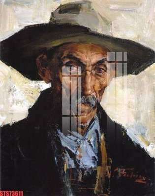 File tranh Tranh sơn dầu phương tây tổng hợp STS73611 (gốc) chủ đề động vật