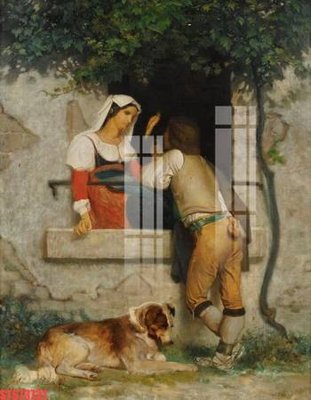 File tranh Tranh sơn dầu phương tây tổng hợp STS73731 (file gốc) chuẩn màu in