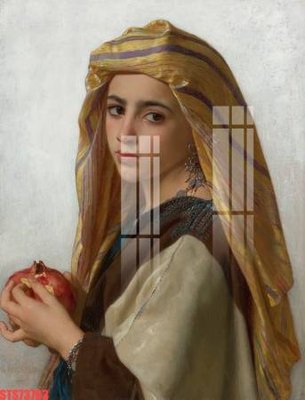 File in mica Tranh sơn dầu phương tây tổng hợp STS73763 (bản gốc) sắc sảo