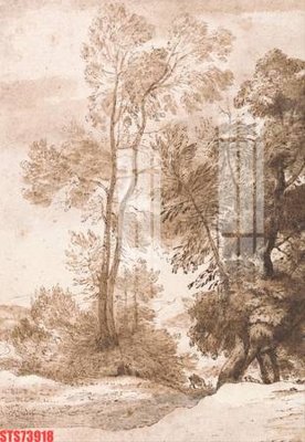 File tranh Tranh sơn dầu phương tây tổng hợp STS73918 (ảnh gốc) in trần xuyên sáng