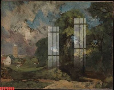 Hình ảnh file gốc Tranh sơn dầu phương tây tổng hợp STS73933 (chất lượng cao)