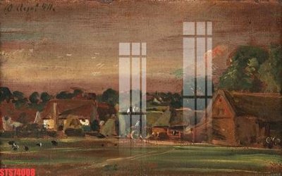 File gốc in ấn Tranh sơn dầu phương tây tổng hợp STS74008 chuẩn màu CMYK