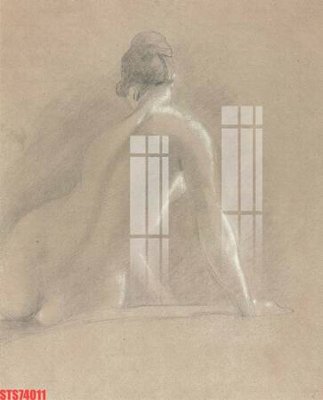 File gốc Tranh sơn dầu phương tây tổng hợp STS74011 (in 3D) nghệ thuật