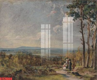 File gốc Tranh sơn dầu phương tây tổng hợp STS74069 (in mica) làm bảng hiệu