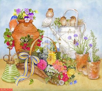 File ảnh Tranh sơn dầu phương tây tổng hợp STS74364 (gốc) in quảng cáo ngoài trời