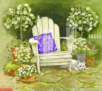 File tranh Tranh sơn dầu phương tây tổng hợp STS74365 (ảnh gốc) cho in ấn kỹ thuật số