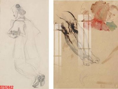 File in lụa Tranh sơn dầu phương tây tổng hợp STS7442 (hoa văn) Tranh sơn dầu phương tây tổng hợp STS7442