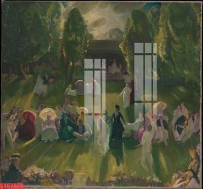 File ảnh Tranh sơn dầu phương tây tổng hợp STS7455 (gốc) trang trí khách sạn