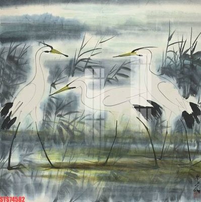 File in ấn cao cấp Tranh sơn dầu phương tây tổng hợp STS74582 (file gốc)