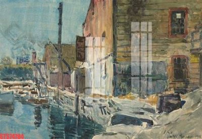 File gốc Tranh sơn dầu phương tây tổng hợp STS74784 (in tráng gương) ốp tường