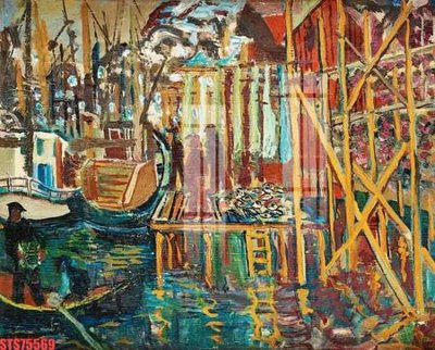 File tranh gốc Tranh sơn dầu phương tây tổng hợp STS75569 (bản đẹp) độc quyền