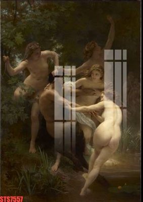 Tải file gốc in lụa Tranh sơn dầu phương tây tổng hợp STS7557 siêu nét