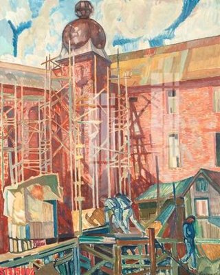 File tranh Tranh sơn dầu phương tây tổng hợp STS75602 (bản gốc) trang trí văn phòng