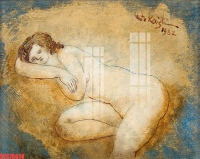 Download file gốc Tranh sơn dầu phương tây tổng hợp STS75614 (in lụa) hoa lá