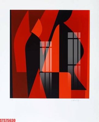 File gốc Tranh sơn dầu phương tây tổng hợp STS75630 (in tráng gương) ốp tường