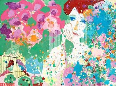 Tải file Tranh sơn dầu phương tây tổng hợp STS75634 (gốc) chủ đề phong thủy