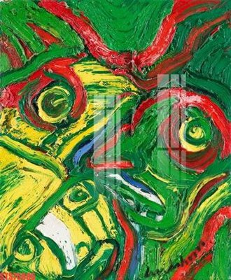 File in trần Tranh sơn dầu phương tây tổng hợp STS75686 (bản gốc) phong cảnh