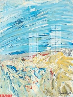 File tranh Tranh sơn dầu phương tây tổng hợp STS75687 (ảnh gốc) in trần nhà