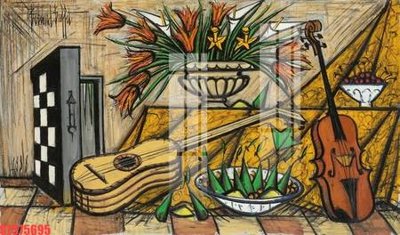 File gốc Tranh sơn dầu phương tây tổng hợp STS75695 (in mica) làm bảng hiệu