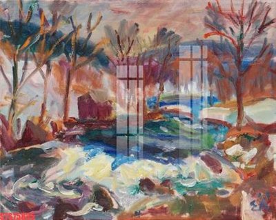 Tải file tranh Tranh sơn dầu phương tây tổng hợp STS75835 (ảnh gốc) ngay