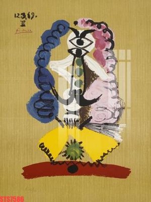 File tranh Tranh sơn dầu phương tây tổng hợp STS7586 (bản gốc) treo quán cafe