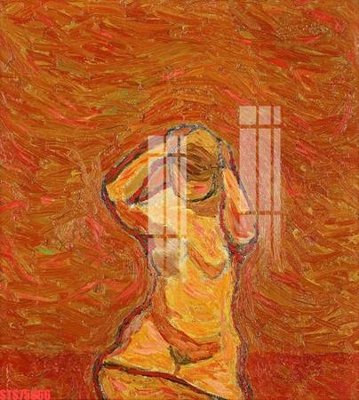 File gốc Tranh sơn dầu phương tây tổng hợp STS75866 (thiết kế) độc quyền