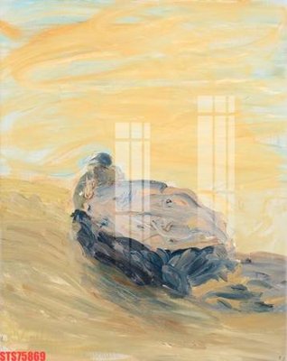 File gốc Tranh sơn dầu phương tây tổng hợp STS75869 (trang trí) phòng làm việc