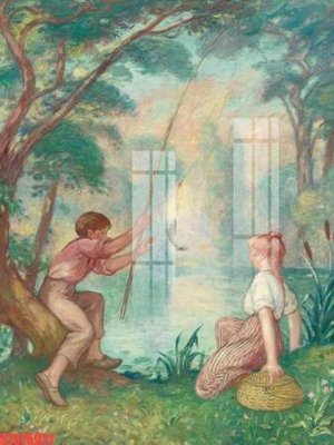 File gốc Tranh sơn dầu phương tây tổng hợp STS75921 (in tráng gương) sang trọng