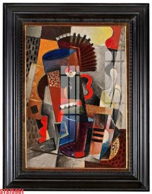 Download file gốc Tranh sơn dầu phương tây tổng hợp STS75961 (in lụa) cao cấp