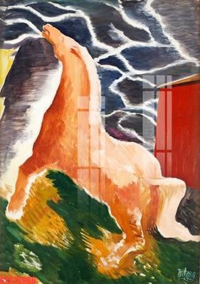 File in trần Tranh sơn dầu phương tây tổng hợp STS75986 (bản gốc) phong cảnh