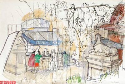 File tranh Tranh sơn dầu phương tây tổng hợp STS76020 (gốc) chủ đề động vật