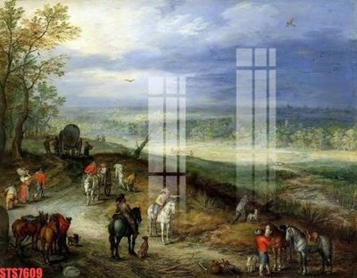 Tải file Tranh sơn dầu phương tây tổng hợp STS7609 (gốc) chủ đề phong thủy