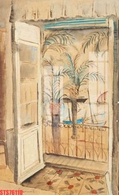 File tranh Tranh sơn dầu phương tây tổng hợp STS76110 (gốc) chủ đề tĩnh vật