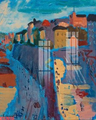 File gốc Tranh sơn dầu phương tây tổng hợp STS76113 (phiên bản chuẩn) để in ấn