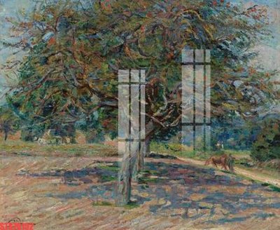 File tranh Tranh sơn dầu phương tây tổng hợp STS76152 (ảnh gốc) in trần xuyên sáng