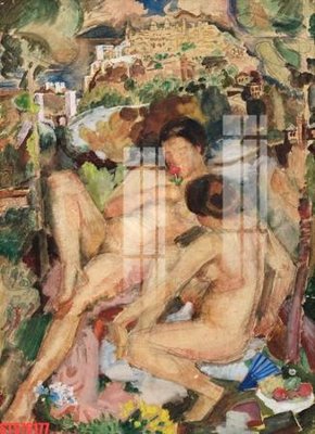 File in lụa Tranh sơn dầu phương tây tổng hợp STS76177 (phong cảnh) Tranh sơn dầu phương tây tổng hợp STS76177