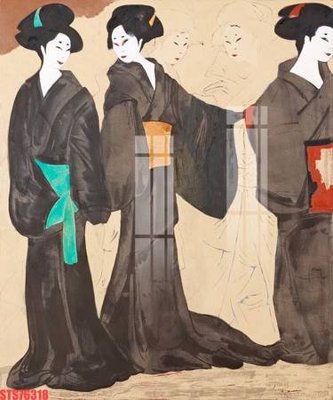 File gốc Tranh sơn dầu phương tây tổng hợp STS76318 (in mica) làm bảng hiệu