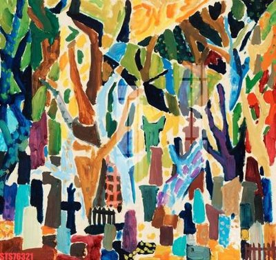 File gốc Tranh sơn dầu phương tây tổng hợp STS76321 (in lụa) trang trí tường