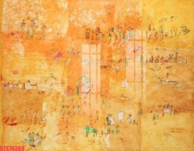 File gốc Tranh sơn dầu phương tây tổng hợp STS76369 (ảnh chi tiết) để in trần