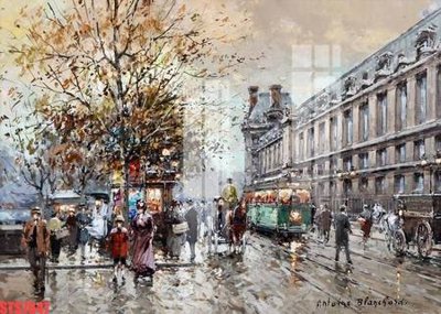 File PSD Tranh sơn dầu phương tây tổng hợp STS7647 (chất lượng in ấn)